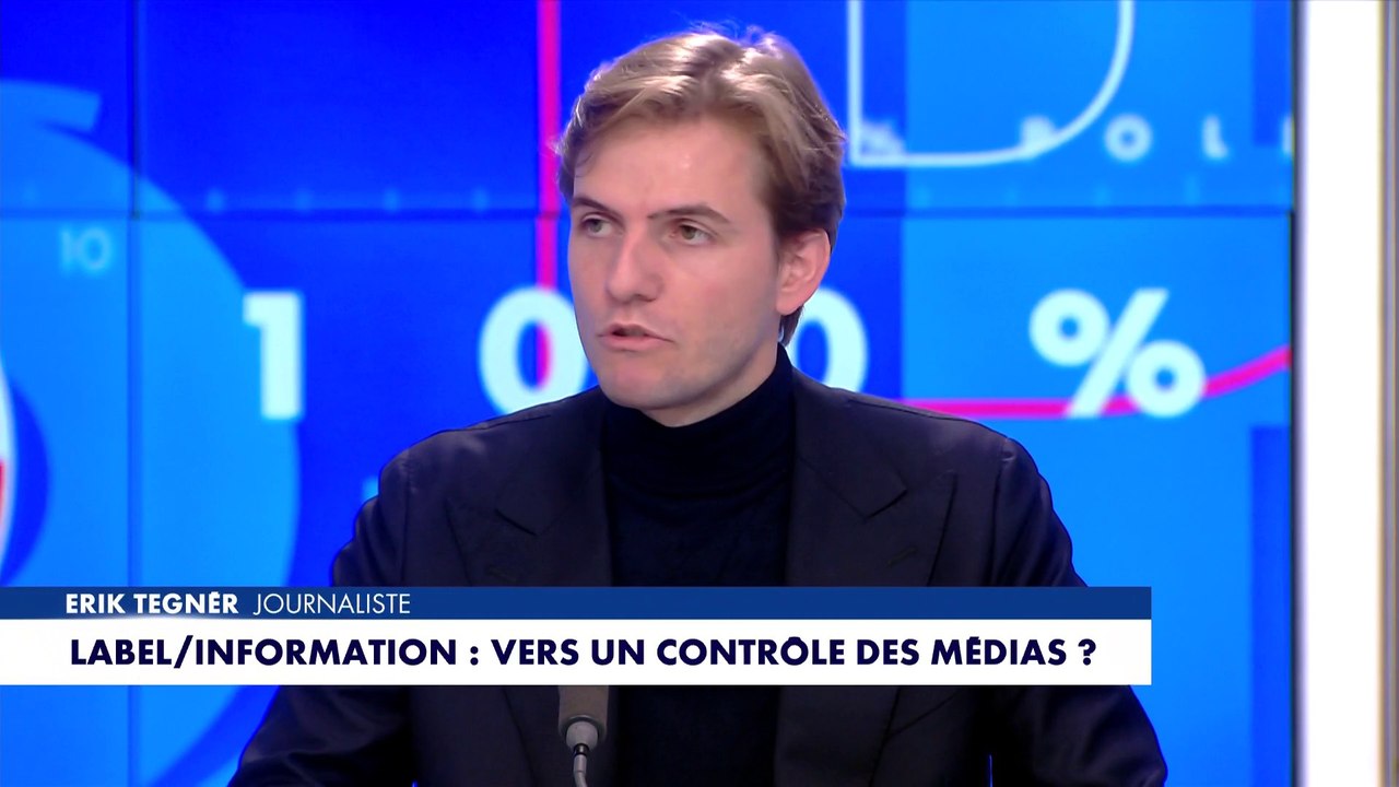 Erik Tegnér : «C'est la valorisation de la désinformation.»