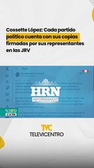 Los votos se contabilizan en el orden en que llegan desde cada región del país