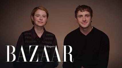 Paul Mescal & Jessie Buckley Swear They Do Actually Love Each Other | All About Me | Harper's BAZAAR