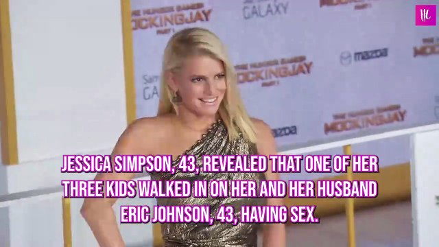 Jessica Simpson Reveals One of Her Kids Walked In On Her And Husband Eric Johnson Having Sex