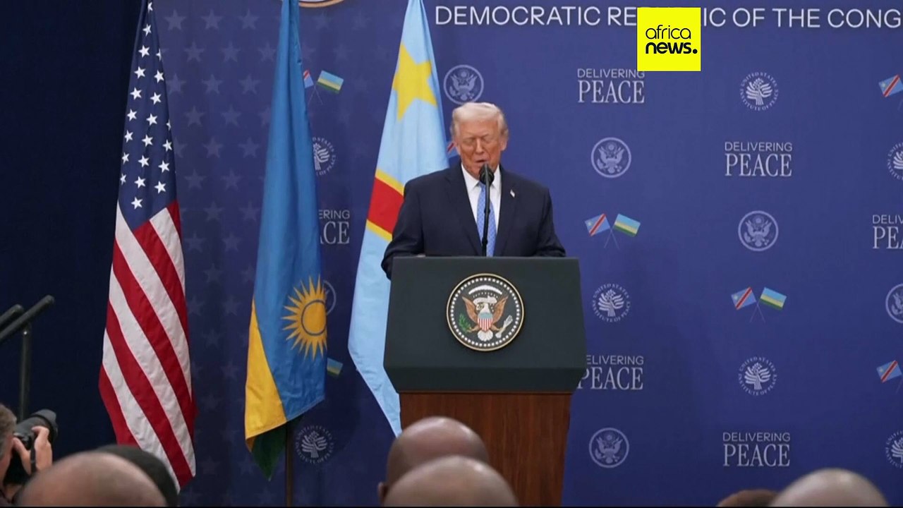 U.S. brokered Congo–Rwanda deal signed amid ongoing clashes in eastern DRC