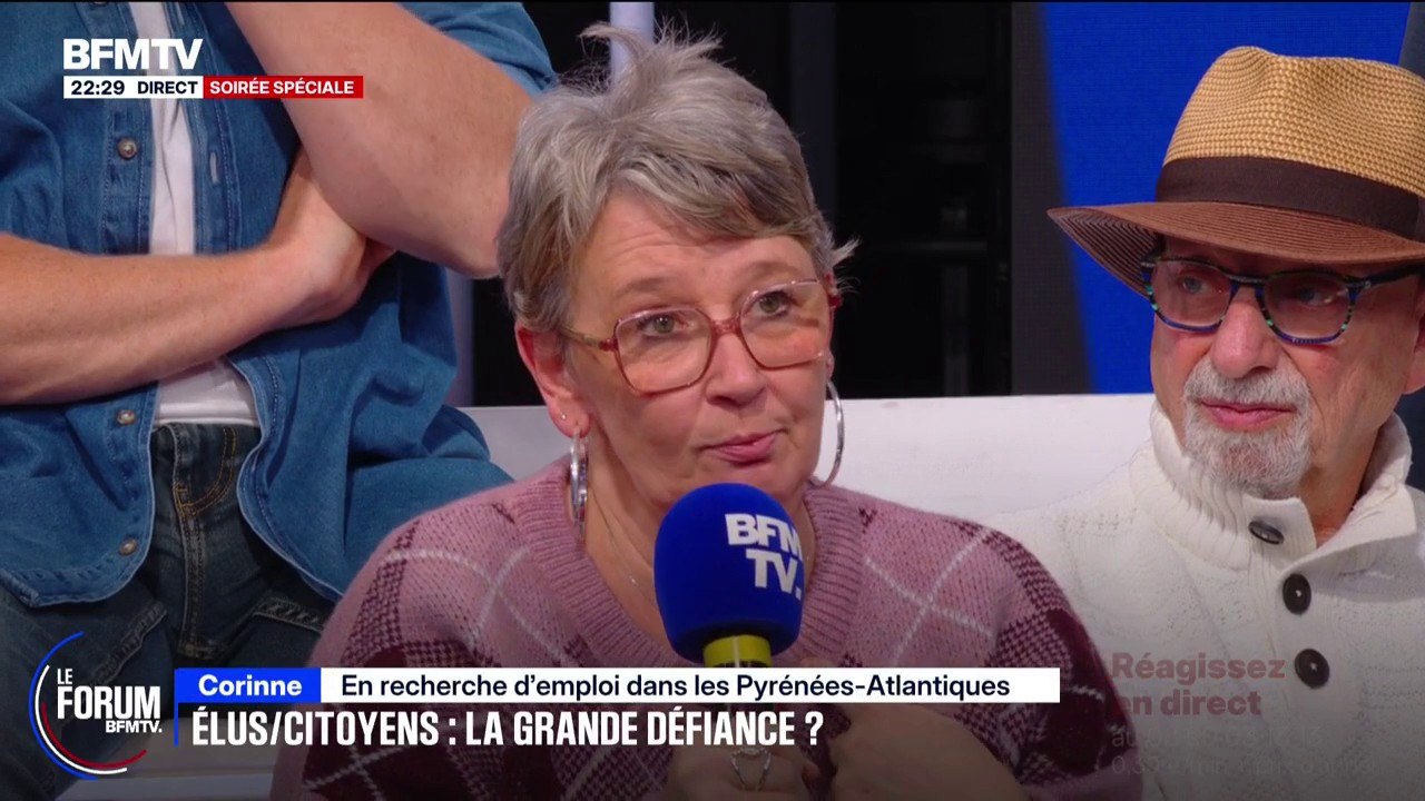 FORUM BFMTV - "La France a été smicardisée", dit Corinne, en recherche d'emploi