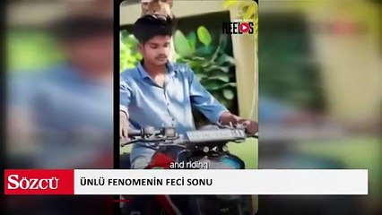 Ünlü fenomenin feci sonu: Hızını alamayıp kaza yaptı