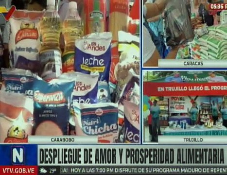 Carabobo | Habitantes de la comuna Por la Paz y la Vida son beneficiados en jornada de rubros alimenticios