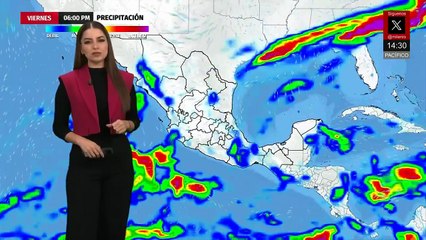 Clima de hoy jueves 4 de diciembre de 2025 | Pronóstico con Sandy Tok