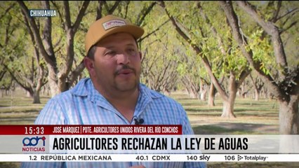 Agricultores alzan la voz contra cambios a la Ley de Aguas