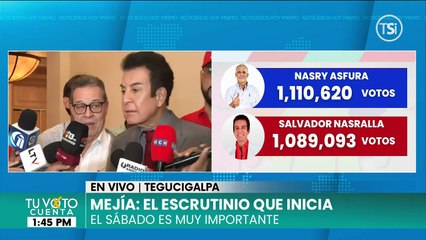 Declaraciones de Salvador Nasralla