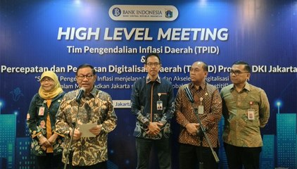 Ini Strategi Gubernur DKI untuk Tekan Inflasi Jelang Nataru