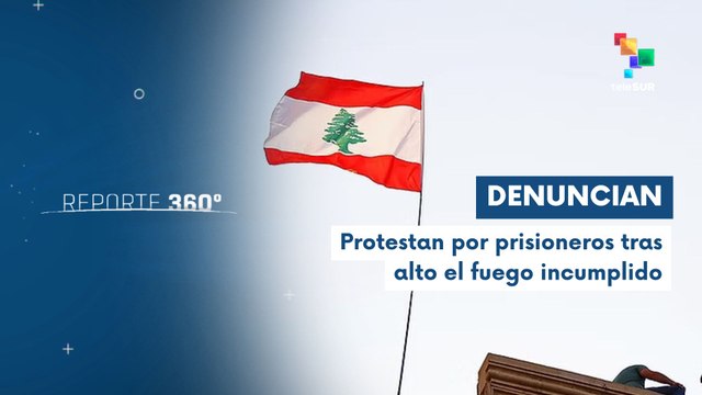 Familiares exigen libertad de prisioneros libaneses en cárceles israelíes