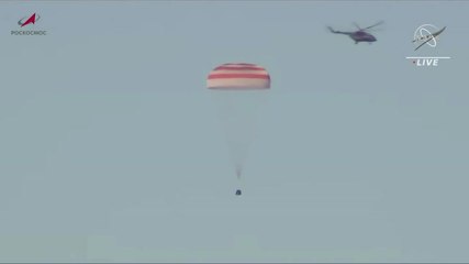 Touchdown! Soyuz Carrying 3 Cosmonaunts Lands In Kazakhstan