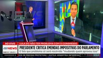 Lula critica emendas parlamentares obrigatórias e nega conflito com o Congresso