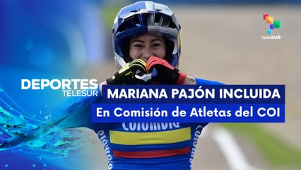 Destacada del BMX Mariana Pajón fue incluida en comisión de atletas del COI DEPORTES TELESUR 04-12-2025