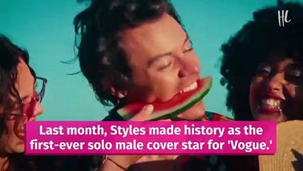 Harry Styles Reacts To Candace Owens Diss Over His Vogue Cover Dress