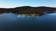 Calm Waters Of Hinze Dam Surrounded By Green Mountains - Reservoir In Advancetown, Queensland, Austr