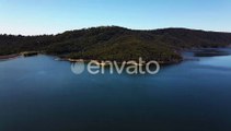 Calm Waters Of Hinze Dam Surrounded By Green Mountains - Reservoir In Advancetown, Queensland, Austr