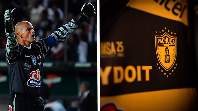 Pachuca presenta nueva playera inspirada y en homenaje a Miguel Calero