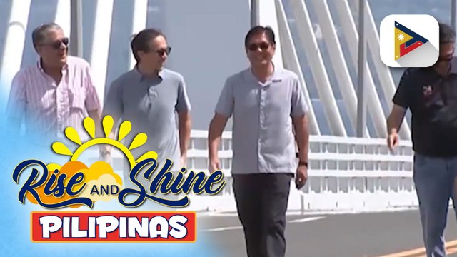 Davao River Bridge, ininspeksyon ni PBBM at inaasahang bubuksan sa publiko sa December 15 | ulat ni Janessa Felix ng PTV Davao