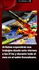 Artistas expondrán sus trabajos desde este viernes a las 21 hs y durante todo el mes en el salón Gonzaleano.