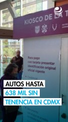 CDMX ampliará exención de tenencia para autos de menor valor