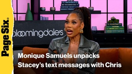 Monique Samuels says ex-husband Chris is 'keeping tabs' on her amid 'RHOP' return: 'He's paying attention'