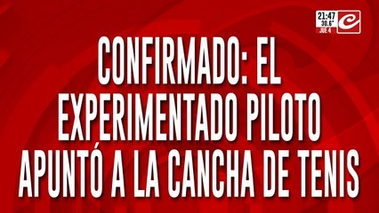 Confirmado: el experimentado piloto apunto a la cancha de tenis
