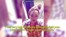 Lindsay Lohan Comes to Harvey Weinstein's Defense, Says 