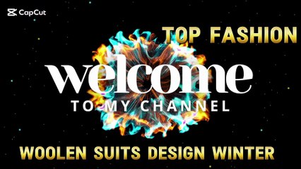 woolen suits design winter #top fashion #long video