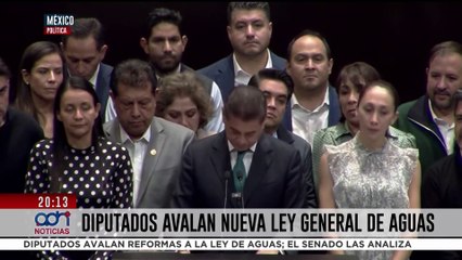 Discuten en el Senado la Ley de Aguas Nacionales; oposición acusa maltrato a campesinos