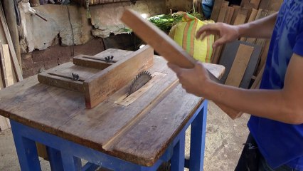 AYUDANTE DE MADERA PARA  SIERRA CIRCULAR MUY FACIL- Luis Lovon