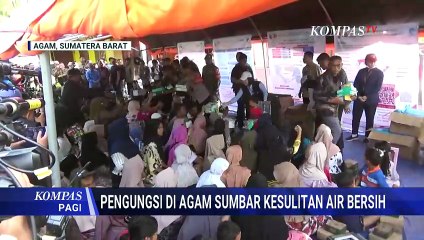 Permintaan Maaf Wapres Gibran saat Tinjau Pengungsi Banjir Longsor Sumbar | KOMPAS PAGI