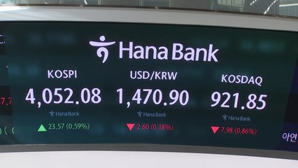 외국인 매수에 코스피 상승...현대차·LG전자 급등 / YTN