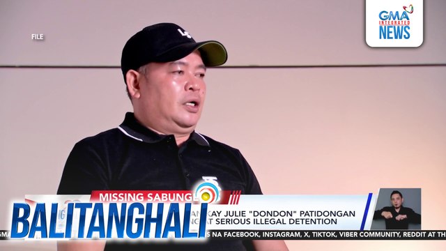 Pulis, tumistigo laban kay Julie Dondon Patidongan sa kasong kidnapping at serious illegal detention | Balitanghali