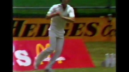 Mohsin Khan 11 off 46 Balls 76 Mins 1 Four vs Australia First Inning of 2nd Test at Brisbane in November 1981