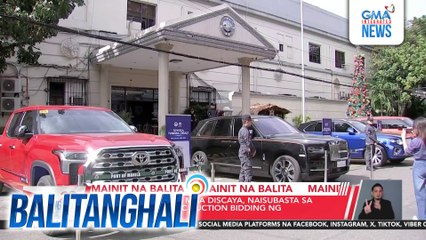 2 pang sasakyan ng mga Discaya, naisubasta sa pangalawang public auction bidding ng Bureau of Customs | Balitanghali