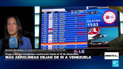Directo a... Caracas y la cancelación de vuelos hacia Venezuela