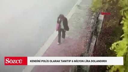 Kendisini polis olarak tanıttığı kadını 6 milyon lira dolandıran şüpheli tutuklandı