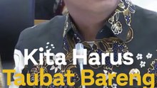 Diminta Cak Imin Tobat Nasuhah, Menhut Raja Juli Bilang Begini