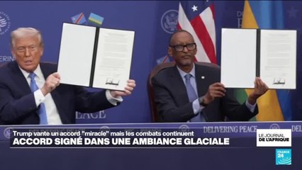 RD Congo - Rwanda : l'accord de paix signé à Washington dans une ambiance glaciale