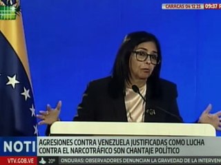 Vdpta. Rodríguez: Las medidas coercitivas unilaterales ejercen chantaje político sobre los gobiernos