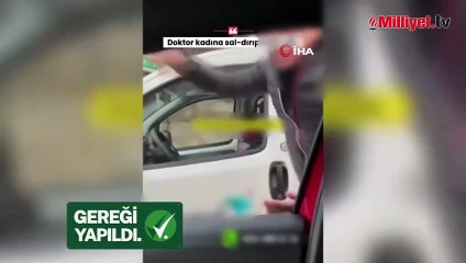 Bakan Yerlikaya: Kadın sürücüye saldıran kişi gözaltına alındı