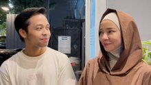 Sweet je! Nora Danish dan Mickey bertentang mata jawab soalan media