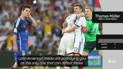 Muller not looking back on good record with Messi ahead of MLS Cup final