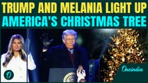 Trump & Melania Unveil America’s Grand Christmas Tree Ceremony | Massive Crowds Dance On Tunes