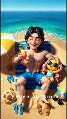 Father Saves Daughter from Giant Octopus – Epic Desert Adventure!