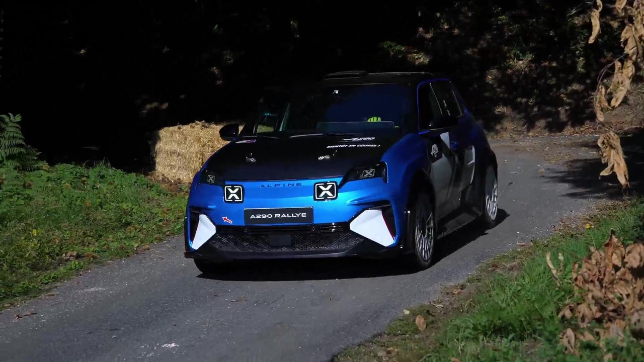 Alpine A290 Rallye - Die erste elektrische Alpine für den Kundensport