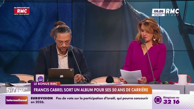 Le bonus RMC : Francis Cabrel sort un album pour ses 50 ans de carrière - 05/12