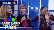 Vice Ganda, ipinakilala sa ABS-CBN bosses sina Jhong at Vhong bilang drag queens | Laro Laro Pick