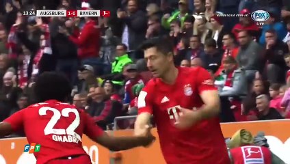 Augsburg 2-2 Bayern Munich - Goals and Highlights (19/10/2019) | FOX Sports HD (FPT)