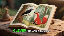 The Fox and The Crow Story | Moral Story for Kids | English Short Fable
