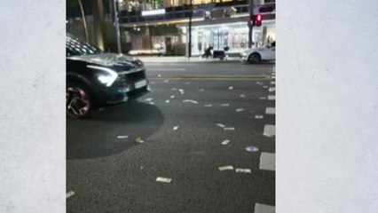 "꿈이야 생시야" 을지로에 쏟아진 '돈다발'...주워가면 '처벌' 가능 [앵커리포트] / YTN